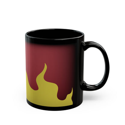 "Flame Kid" 11oz Black Mug