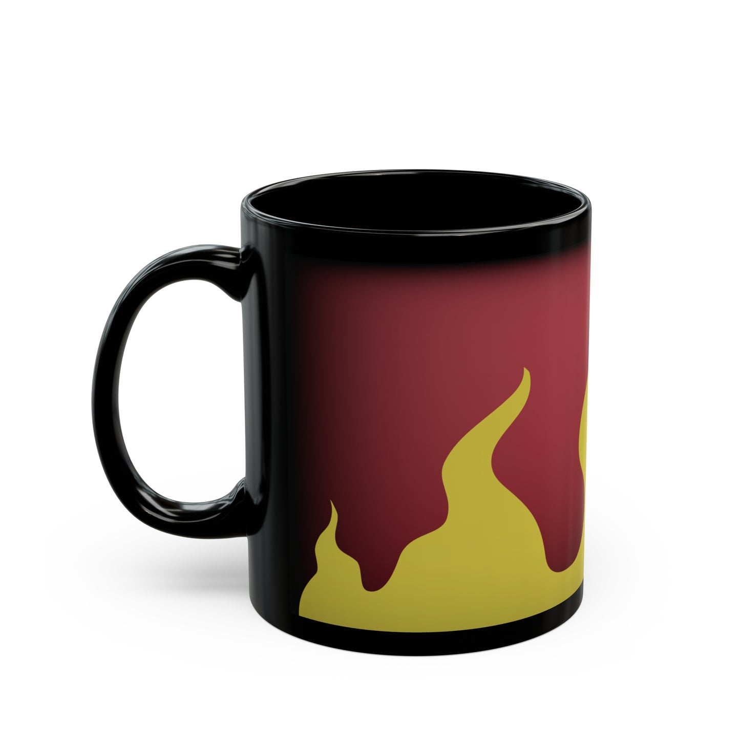 "Flame Kid" 11oz Black Mug