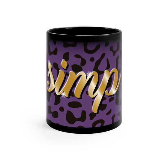 "Simp cup" - 11oz Black Mug