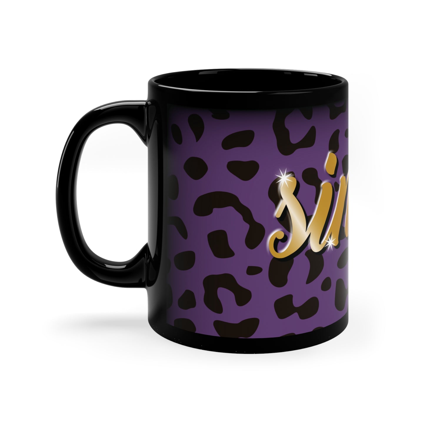 "Simp cup" - 11oz Black Mug