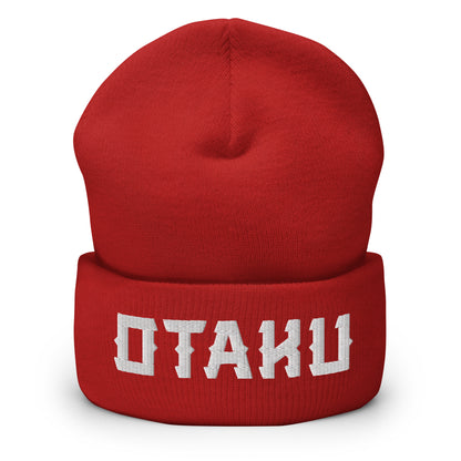 "Otaku" Cuffed Beanie