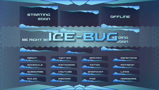 Ice Bug Theme Sage Graphics III 