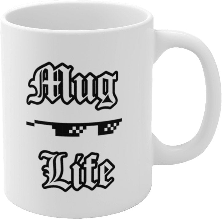 "Mug Life" 11oz Mug Mug Printify 