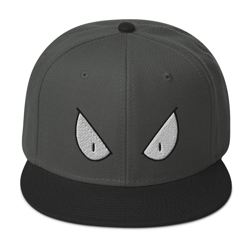 Sinister I Snapback Hat Sage Graphics Black / Charcoal gray / Charcoal gray 