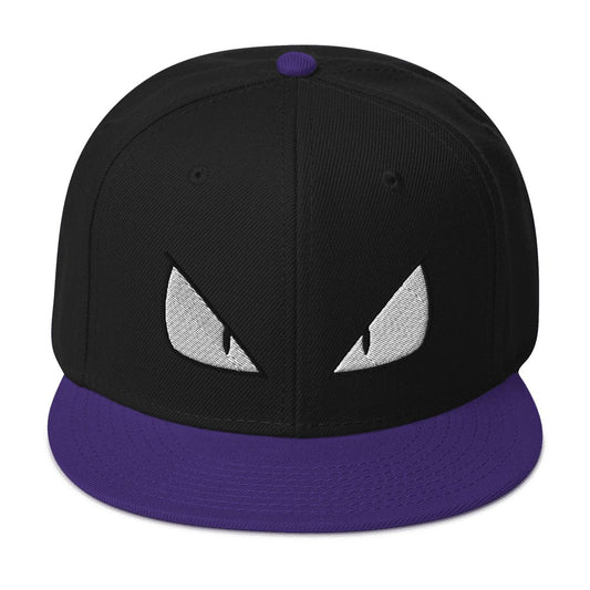 Sinister II Snapback Hat Sage Graphics Purple / Black / Black 