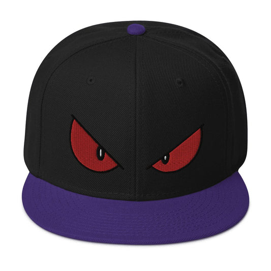 Sinister III Snapback Hat Sage Graphics Purple / Black / Black 