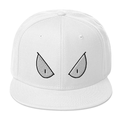 Sinister I Snapback Hat Sage Graphics White 