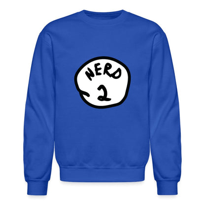 Nerd 2 Sweatshirt - royal blue