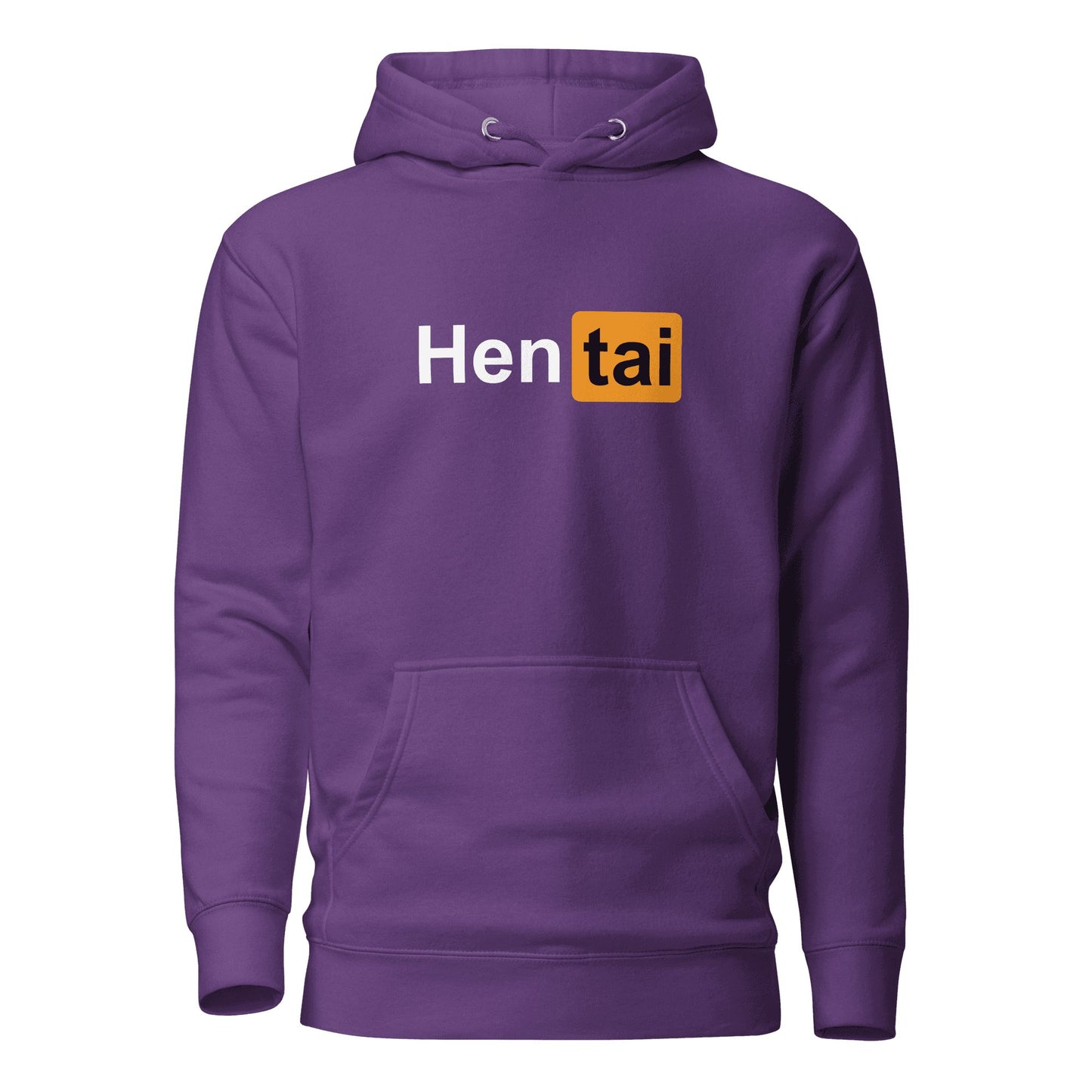 "Hentai" Unisex Hoodie Sage Graphics Purple S 